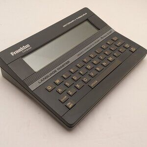 Franklin Computer Language Master Electronic Dictionary Thesaurus LM-2000